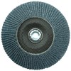 Weiler 7" Tiger Paw Abrasive Flap Disc, Flat (TY27), 40Z, 5/8"-11 UNC 51140